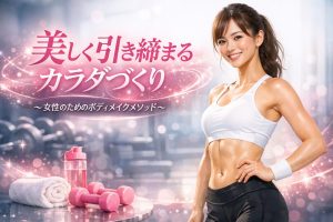 女性のボデイメイクメゾット